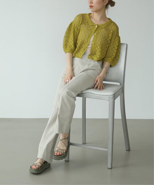 RAY CASSIN(レイカズン)の「M/L展開 ナロースポサン(サンダル・レディース・ライトグレー/ブラック/カーキ/キナリ・MEDIUM/LARGE)」の12枚目の写真