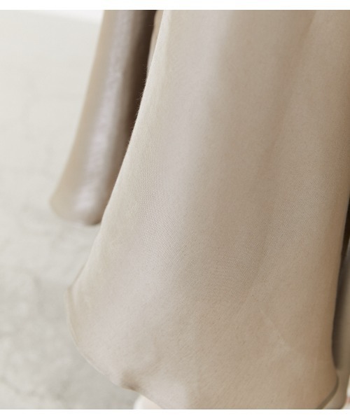 rienda（リエンダ）の「チェーンサスペンダーグロスフレアスカート（スカート・レディース・ブラック/カーキ/グレー・FREE）」の22枚目の写真