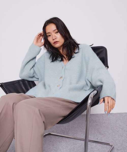 STUNNING LURE ネイビー カーディガン STUNNING LURE ネイビー カーディガン