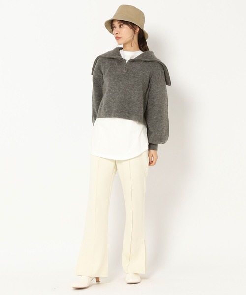 mysty woman（ミスティウーマン）の「ツイルバケットハット 265086（ハット・レディース・ブラック/ベージュ・FREE）」の4枚目の写真