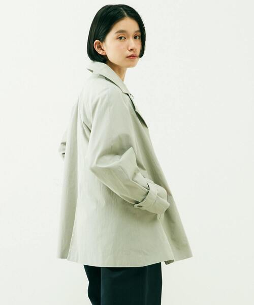 MELROSE claire(メルローズ クレール)の「【気温に合わせて取り外し可能な中綿ライナー付き☆Aライントレンチコート】(トレンチコート・レディース・ベージュ/セージグリーン/イエロー/ネイビー・FREE)」の15枚目の写真