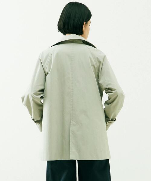 MELROSE claire(メルローズ クレール)の「【気温に合わせて取り外し可能な中綿ライナー付き☆Aライントレンチコート】(トレンチコート・レディース・ベージュ/セージグリーン/イエロー/ネイビー・FREE)」の17枚目の写真