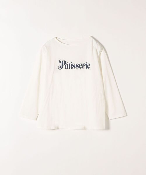 SHIPS any（シップス エニィ）の「SHIPS any: Calisson ロゴ ロングスリーブ TEE（Tシャツ/カットソー・レディース・ネイビー/グレー/ピンク/ライトグリーン・ONE SIZE）」の5枚目の写真