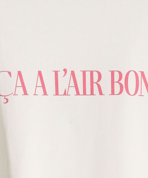 SHIPS any（シップス エニィ）の「SHIPS any: Calisson ロゴ ロングスリーブ TEE（Tシャツ/カットソー・レディース・ネイビー/グレー/ピンク/ライトグリーン・ONE SIZE）」の14枚目の写真