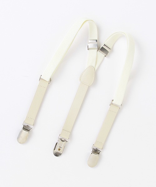 petit main（プティマイン）の「サスペンダー（サスペンダー・キッズ・ブラック/アイボリー・FREE）」の2枚目の写真