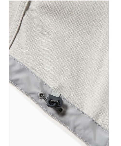 and wander(アンドワンダー)の「and wander/アンドワンダー trek jacket 2 トレックジャケット2 5742121043(ナイロンジャケット・レディース・オフホワイト・0)」の15枚目の写真