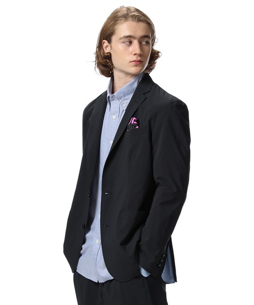 uniform experiment(ユニフォームエクスペリメント)の「2BUTTON JACKET(テーラードジャケット・メンズ・ブラック・3/2/1)」の3枚目の写真
