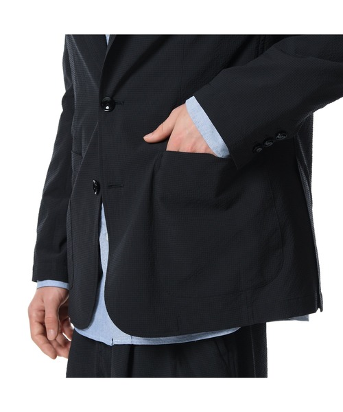 uniform experiment(ユニフォームエクスペリメント)の「2BUTTON JACKET(テーラードジャケット・メンズ・ブラック・3/2/1)」の6枚目の写真