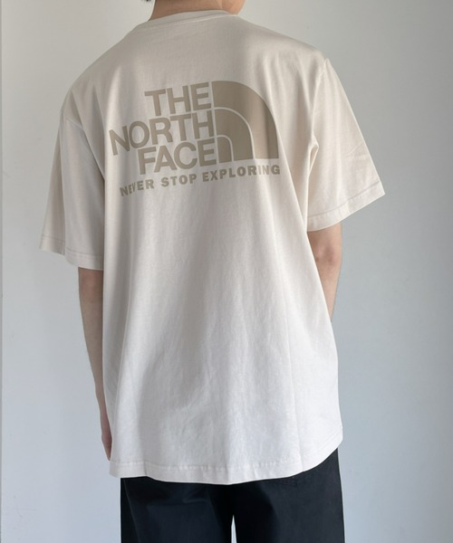 THE NORTH FACE（ザノースフェイス）の「THE NORTH FACE(ザ ノース フェイス)/コットンロゴTシャツ COTTON LOGO S/S R/TEE（Tシャツ/カットソー・メンズ・ホワイト/ブラック/アイボリー・M/L/XL/XXL）」の3枚目の写真