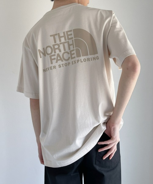 THE NORTH FACE（ザノースフェイス）の「THE NORTH FACE(ザ ノース フェイス)/コットンロゴTシャツ COTTON LOGO S/S R/TEE（Tシャツ/カットソー・メンズ・ホワイト/ブラック/アイボリー・M/L/XL/XXL）」の22枚目の写真