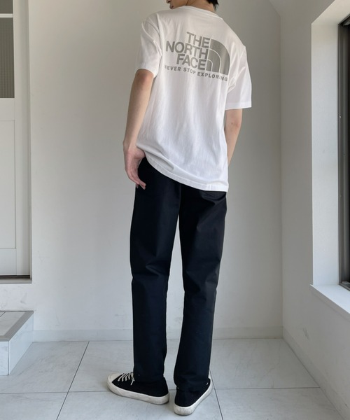 THE NORTH FACE（ザノースフェイス）の「THE NORTH FACE(ザ ノース フェイス)/コットンロゴTシャツ COTTON LOGO S/S R/TEE（Tシャツ/カットソー・メンズ・ホワイト/ブラック/アイボリー・M/L/XL/XXL）」の13枚目の写真