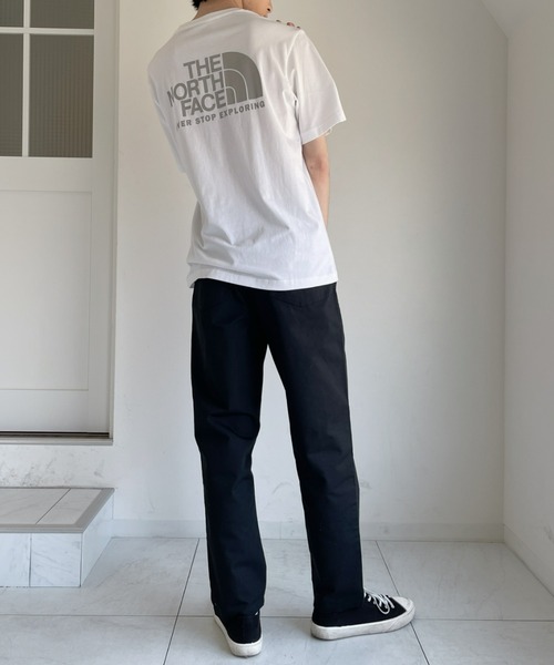 THE NORTH FACE（ザノースフェイス）の「THE NORTH FACE(ザ ノース フェイス)/コットンロゴTシャツ COTTON LOGO S/S R/TEE（Tシャツ/カットソー・メンズ・ホワイト/ブラック/アイボリー・M/L/XL/XXL）」の14枚目の写真