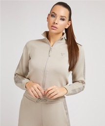 Allie Scuba Zip Sweatshirt