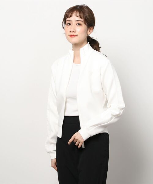 Guess（ゲス）の「Allie Scuba Zip Sweatshirt（ジャージ・レディース・ブラック/ベージュ/ホワイト・SMALL/MEDIUM/X-SMALL）」の12枚目の写真