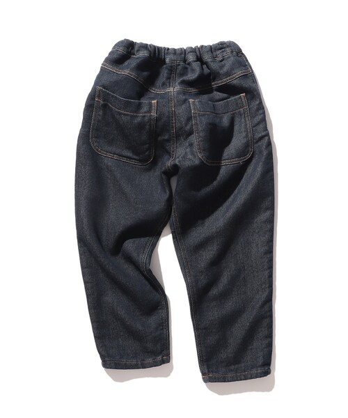THE SHOP TK (ザ ショップ ティーケー )の「◆【100-140】【柔らか素材】ガーデナーパンツ(デニムパンツ・キッズ・ネイビー/ブルー・11/10/12/13/14)」の12枚目の写真