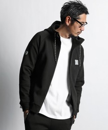 The DUFFER of ST.GEORGE | 〔BLACK LABEL〕"SORONA" DK ZIP PARKA：セットアップ ダンボールニット フルジップパーカー(パーカー)