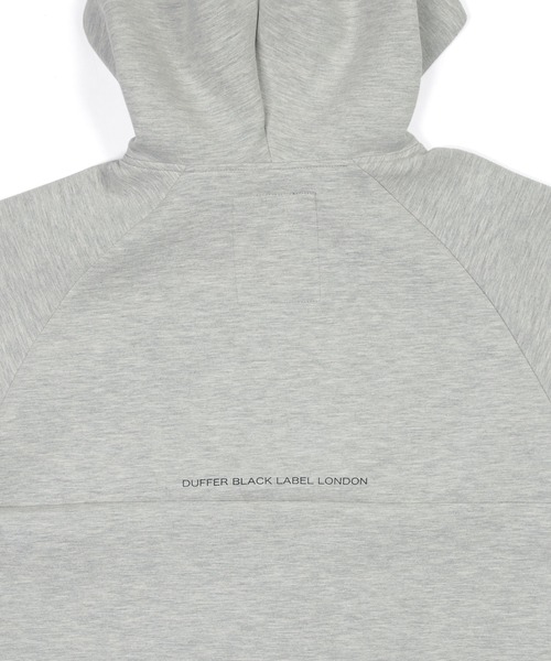 柔らか【 】Huron フルジップ フーディ Black Label The DUFFER of ST.GEORGE（ザダファーオブセントジョージ）の