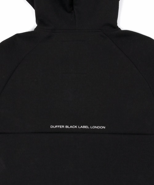 柔らか【 】Huron フルジップ フーディ Black Label The DUFFER of ST.GEORGE（ザダファーオブセントジョージ）の