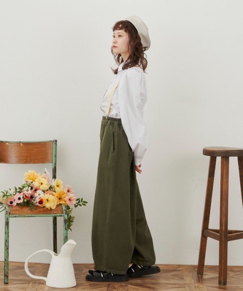 MERLOT（メルロー）の「ベーシックフリルシャツ（シャツ/ブラウス・レディース・ホワイト/ブラック・FREE）」の9枚目の写真