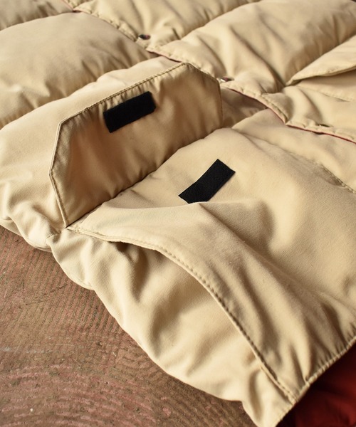 VINTAGE（ヴィンテージ）の「【ヴィンテージ古着】80's Trailwear / トレイルウェア ダウンベスト USA製（ダウンベスト・メンズ・ベージュ・LARGE）」の5枚目の写真