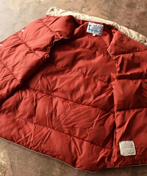 VINTAGE（ヴィンテージ）の「【ヴィンテージ古着】80's Trailwear / トレイルウェア ダウンベスト USA製（ダウンベスト・メンズ・ベージュ・LARGE）」の8枚目の写真