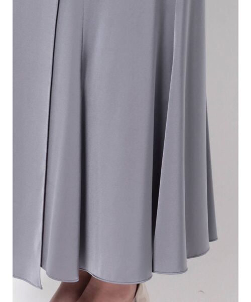 LAGUNAMOON（ラグナムーン）の「シャンブレーサテンレイヤードスカート（スカート・レディース・ブルー/ピンク/アイボリー・SMALL/MEDIUM）」の9枚目の写真