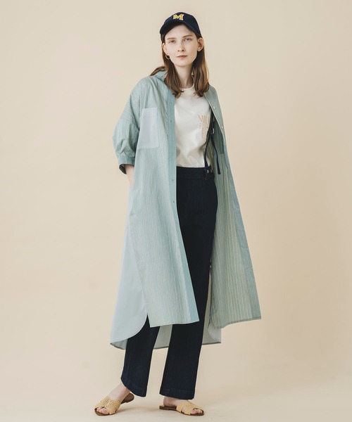 Amelia | Striped Patchwork Shirt