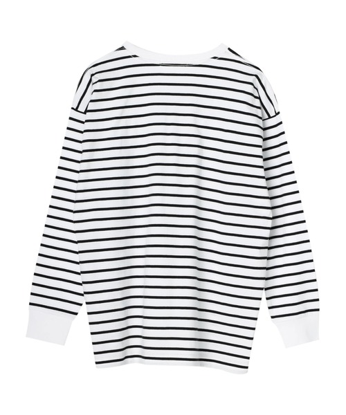 AMERICAN HOLIC（アメリカンホリック）の「サイドスリットカットチュニック（Tシャツ/カットソー・レディース・その他7/オフホワイト・L/M）」の21枚目の写真