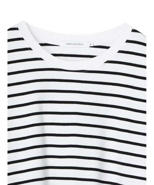 AMERICAN HOLIC（アメリカンホリック）の「サイドスリットカットチュニック（Tシャツ/カットソー・レディース・その他7/オフホワイト・L/M）」の22枚目の写真