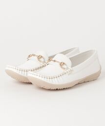 atmos pink | スクエアトゥ ビットモカシン ローファー husky(ローファー)