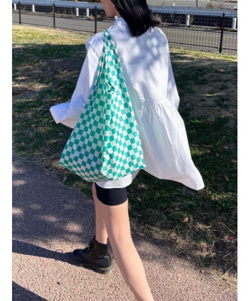 RODEO CROWNS WIDE BOWL（ロデオクラウンズワイドボウル）の「ボリュームスリーブチュニックシャツ（シャツ/ブラウス・レディース・ブラック/ベージュ/ホワイト・FREE）」の5枚目の写真