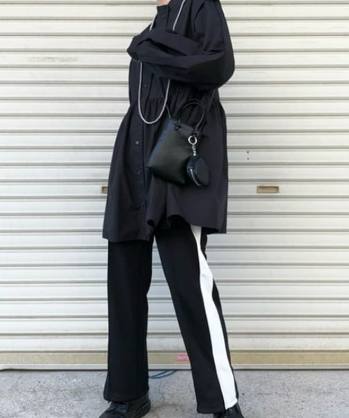 RODEO CROWNS WIDE BOWL（ロデオクラウンズワイドボウル）の「ボリュームスリーブチュニックシャツ（シャツ/ブラウス・レディース・ブラック/ベージュ/ホワイト・FREE）」の22枚目の写真