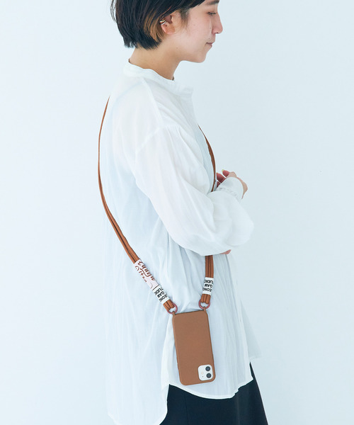 macaroni edge（マカロニエッジ）の「〈macaroni edge/マカロニエッジ〉トリプルロープのシリコンiPhoneケース  (iphone12/12pro/12mini/13/13pro/11/SE/14)（スマホケース/カバー・レディース・ブラック/ピンク/グレイッシュベージュ/ライトパープル/ブラウン/オフホワイト/ライトグレー/グリーン/ライトブルー/フューシャピンク/ライトイエロー/ミント・iPhone 12/12 Pro/iPhone 13 Pro/iPhone 13/iPhone 7/8/SE(第2/第3世代)/iPhone 11/iPhone 12 mini/iPhone 14）」の5枚目の写真