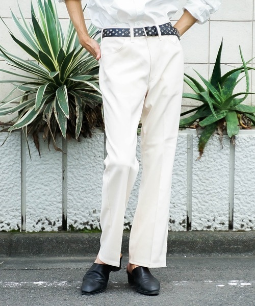 【セール】【Wrangler/ラングラー】ランチャードレスパンツ センタープレス スラックス フレアパンツ WI1141（スラックス）｜Wrangler（ラングラー）