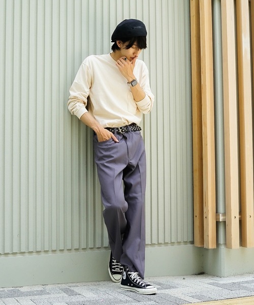 【セール】【Wrangler/ラングラー】ランチャードレスパンツ センタープレス スラックス フレアパンツ WI1141（スラックス）｜Wrangler（ラングラー）