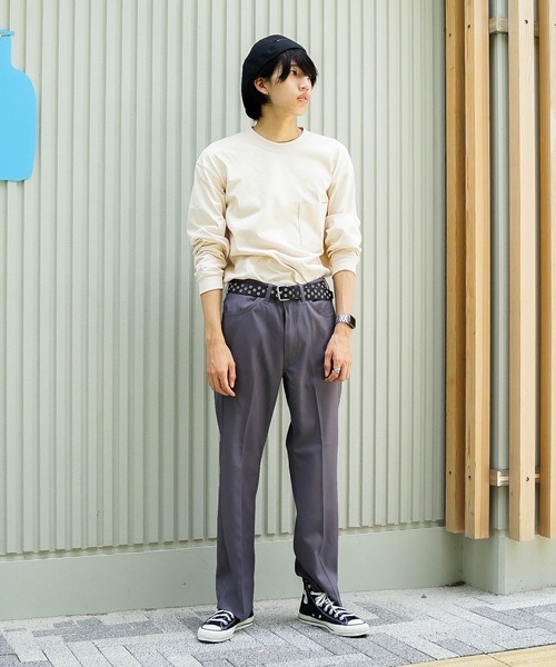 【セール】【Wrangler/ラングラー】ランチャードレスパンツ センタープレス スラックス フレアパンツ WI1141（スラックス）｜Wrangler（ラングラー）