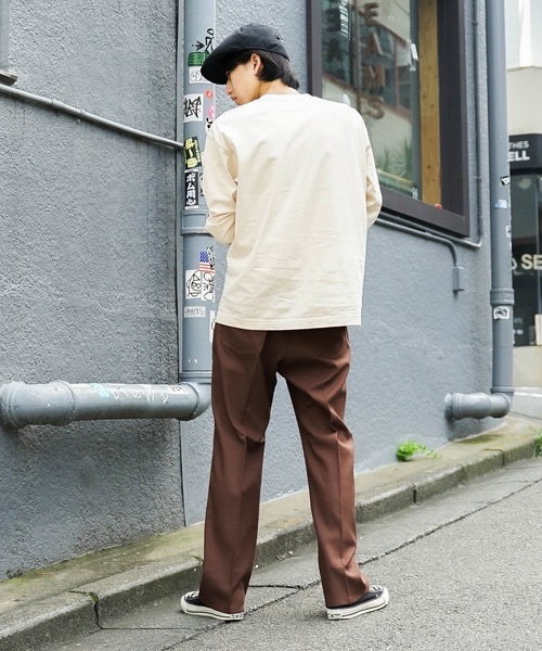 【セール】【Wrangler/ラングラー】ランチャードレスパンツ センタープレス スラックス フレアパンツ WI1141（スラックス）｜Wrangler（ラングラー）