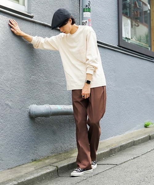 【セール】【Wrangler/ラングラー】ランチャードレスパンツ センタープレス スラックス フレアパンツ WI1141（スラックス）｜Wrangler（ラングラー）