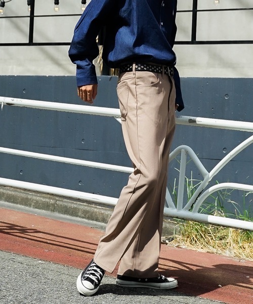 【セール】【Wrangler/ラングラー】ランチャードレスパンツ センタープレス スラックス フレアパンツ WI1141（スラックス）｜Wrangler（ラングラー）