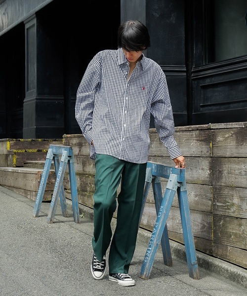 【セール】【Wrangler/ラングラー】ランチャードレスパンツ センタープレス スラックス フレアパンツ WI1141（スラックス）｜Wrangler（ラングラー）