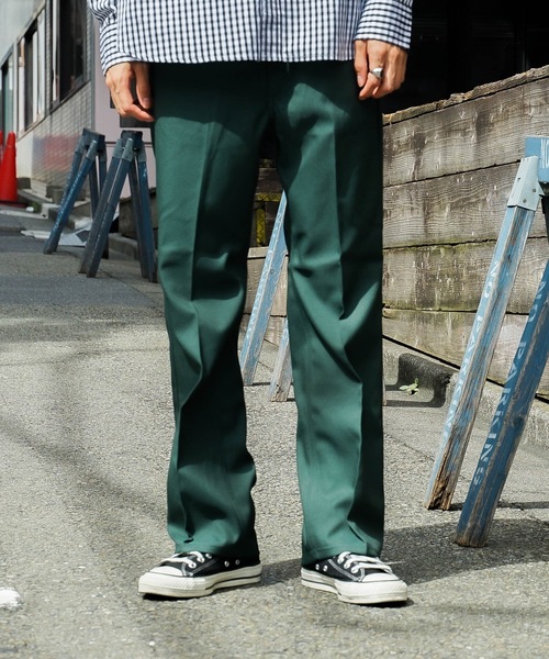 【セール】【Wrangler/ラングラー】ランチャードレスパンツ センタープレス スラックス フレアパンツ WI1141（スラックス）｜Wrangler（ラングラー）