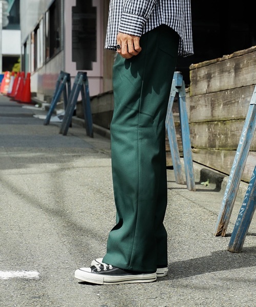 【セール】【Wrangler/ラングラー】ランチャードレスパンツ センタープレス スラックス フレアパンツ WI1141（スラックス）｜Wrangler（ラングラー）