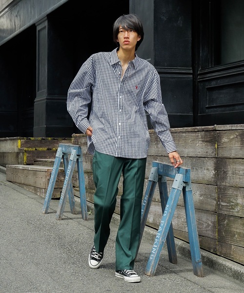 【セール】【Wrangler/ラングラー】ランチャードレスパンツ センタープレス スラックス フレアパンツ WI1141（スラックス）｜Wrangler（ラングラー）