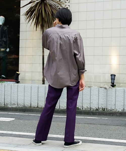 【セール】【Wrangler/ラングラー】ランチャードレスパンツ センタープレス スラックス フレアパンツ WI1141（スラックス）｜Wrangler（ラングラー）