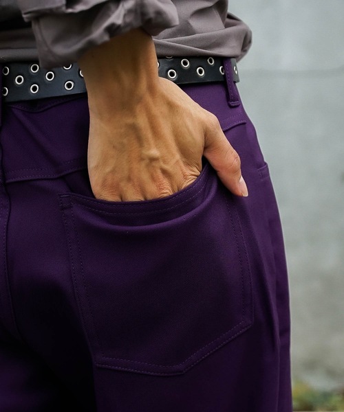 【セール】【Wrangler/ラングラー】ランチャードレスパンツ センタープレス スラックス フレアパンツ WI1141（スラックス）｜Wrangler（ラングラー）