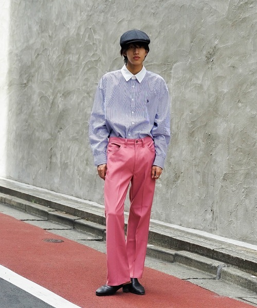 【セール】【Wrangler/ラングラー】ランチャードレスパンツ センタープレス スラックス フレアパンツ WI1141（スラックス）｜Wrangler（ラングラー）