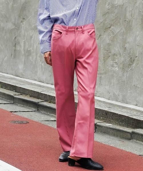 【セール】【Wrangler/ラングラー】ランチャードレスパンツ センタープレス スラックス フレアパンツ WI1141（スラックス）｜Wrangler（ラングラー）