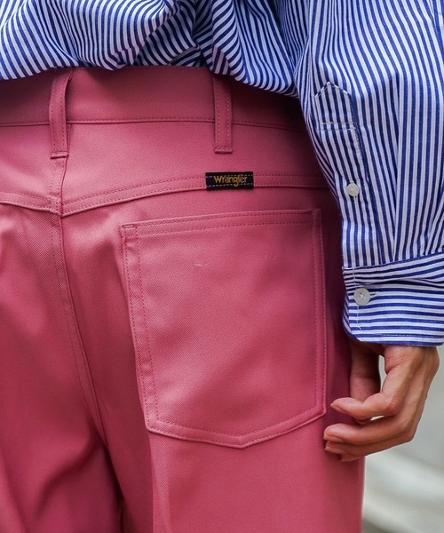 【セール】【Wrangler/ラングラー】ランチャードレスパンツ センタープレス スラックス フレアパンツ WI1141（スラックス）｜Wrangler（ラングラー）