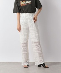 LOWRYS FARM | 総レースイージーパンツ 274017(その他パンツ)