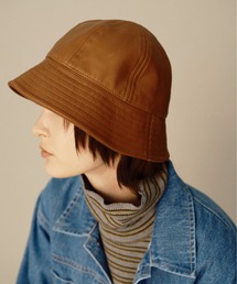 KIIT キート / MASACA HAT×KIIT SAILOR HAT マサカハット別注 レザーセーラーハット ベルハット メトロハット / KIN-A57-701